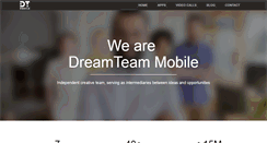 Desktop Screenshot of dreamteam-mobile.com